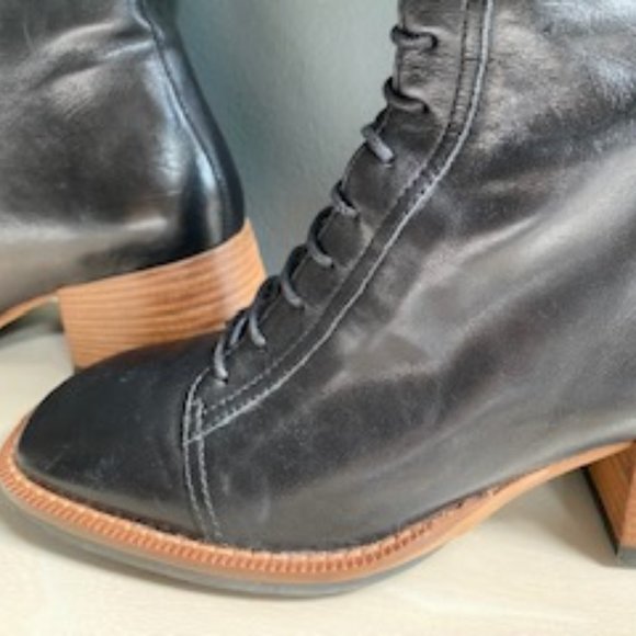 Bruno Premi casual knee high lace up boot size 37 - Picture 2 of 3